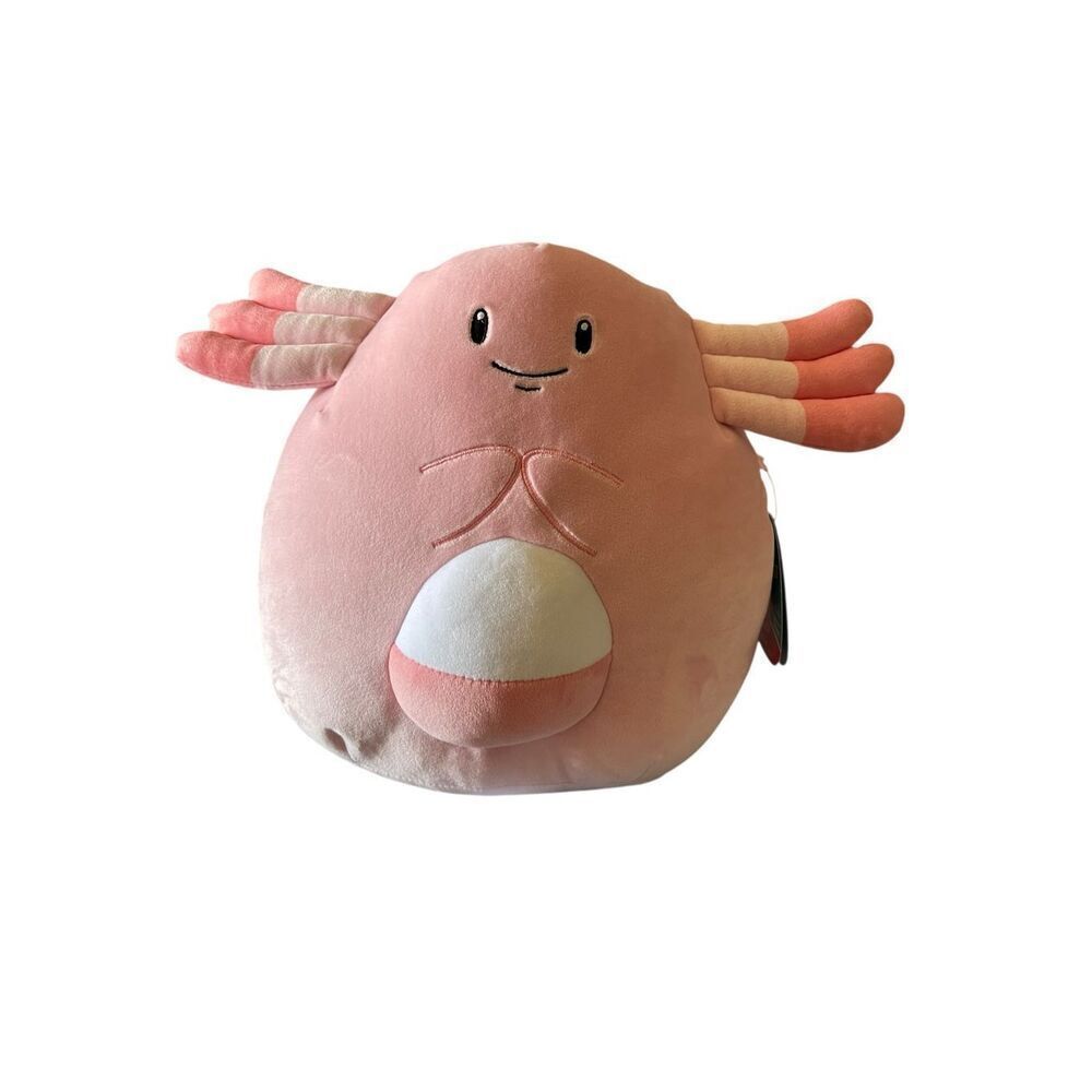 New Squishmallows Pink Pokemon Chansey Plush Toy Stuffed Animal 11"